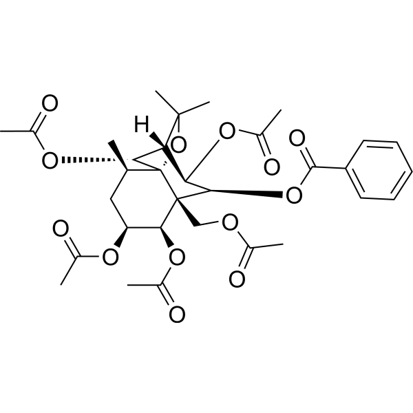 (1α,2α,6β,8α,9α)-1,2,6,8,12-Pentakis(acetyloxy)-9-(benzoyloxy)dihydro-β-agarofuran 128443-60-7